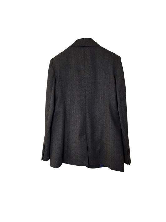 Blazer grigio gessato