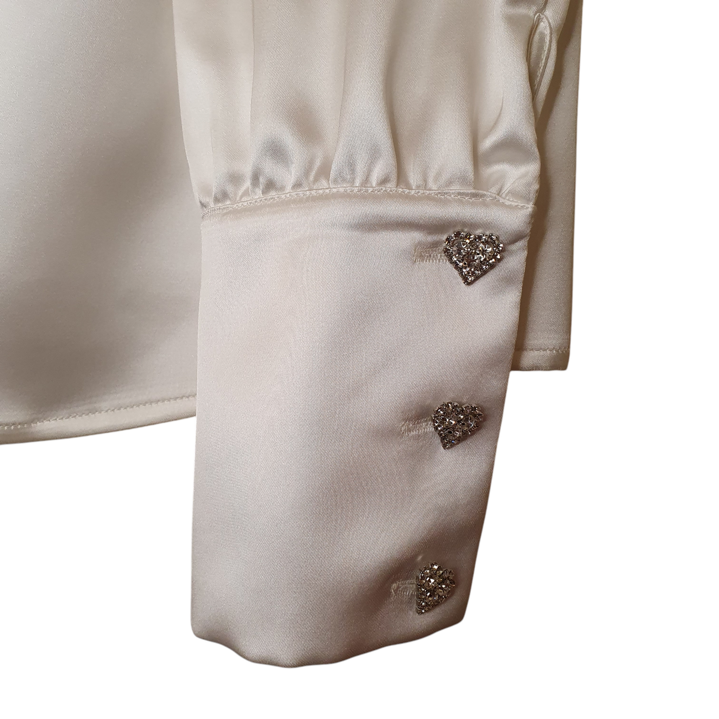 Camicia con bottoni a cuore