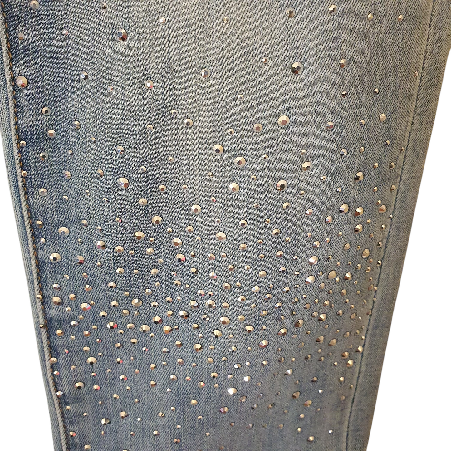 Jeans con strass