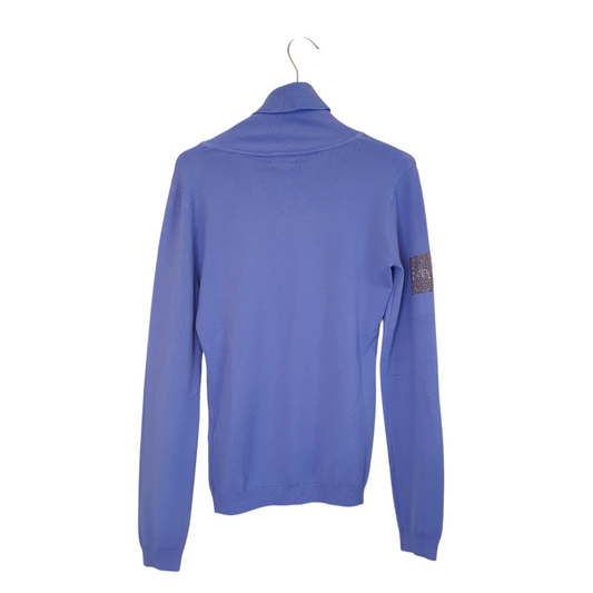 Maglia da donna lupetto lilla Met, ideale per un look raffinato a Fossano