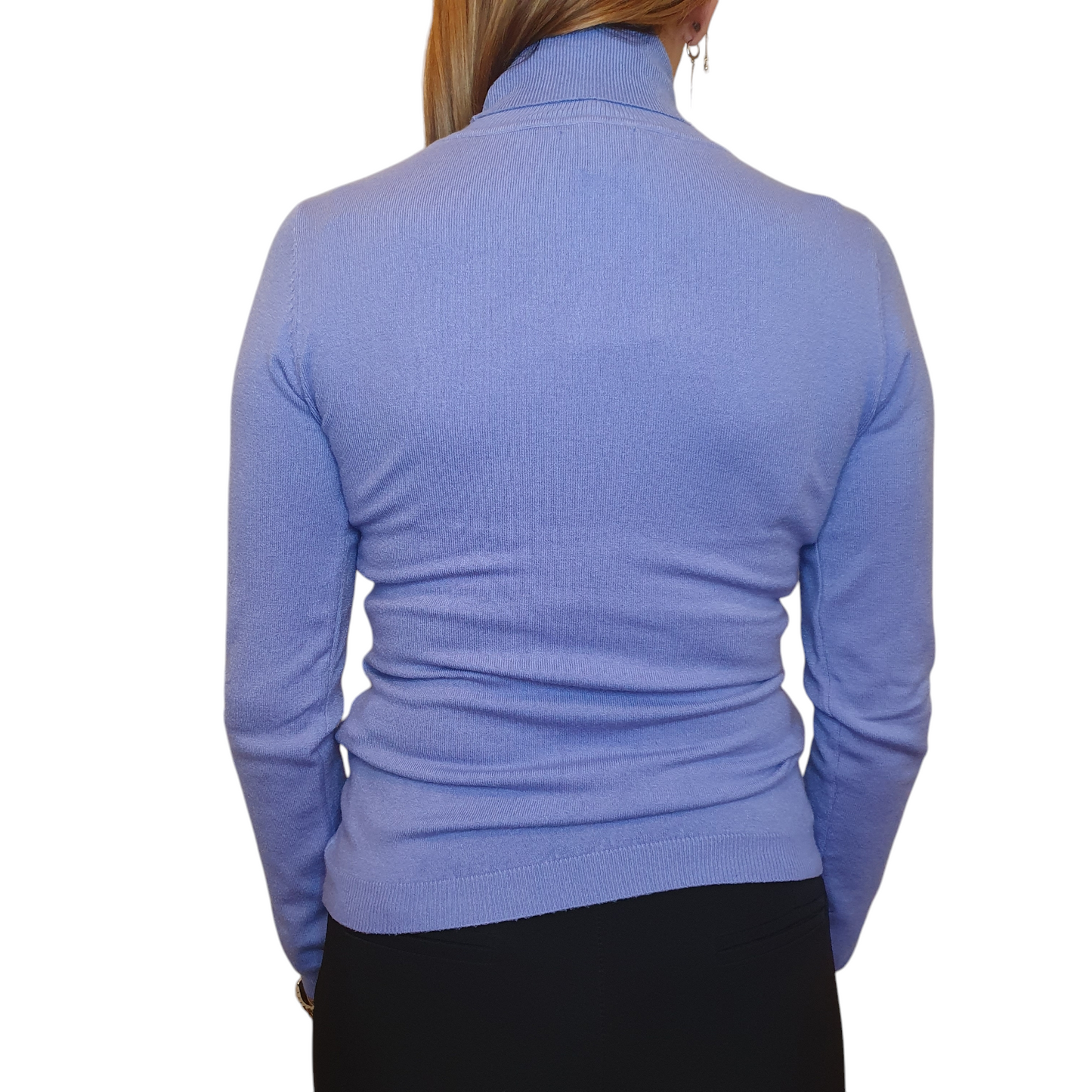Maglia lupetto lilla Met da donna, perfetta per il clima di Fossano, elegante e comoda