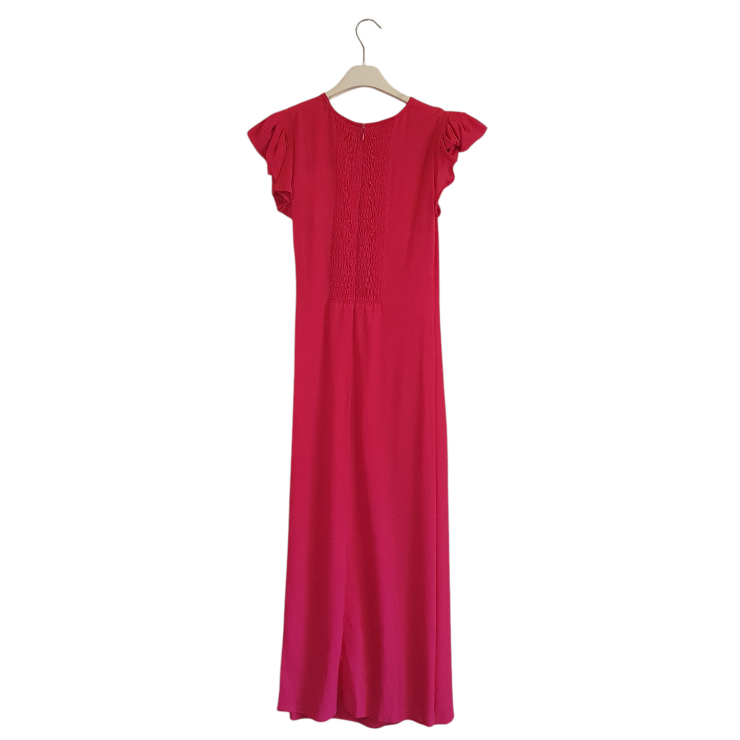 Abito lungo fucsia