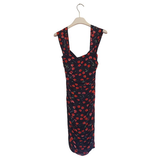 Tubino corto in tulle a fantasia