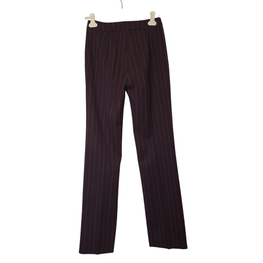 Pantaloni gessati moro