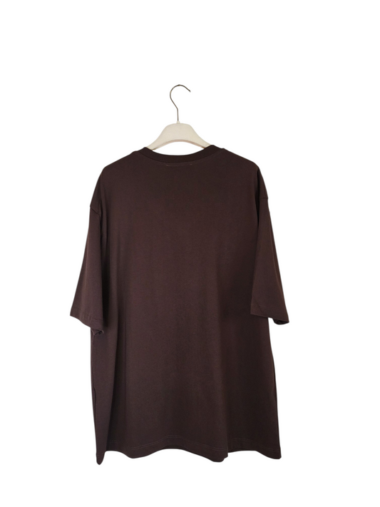 Tshirt marrone odi et amo