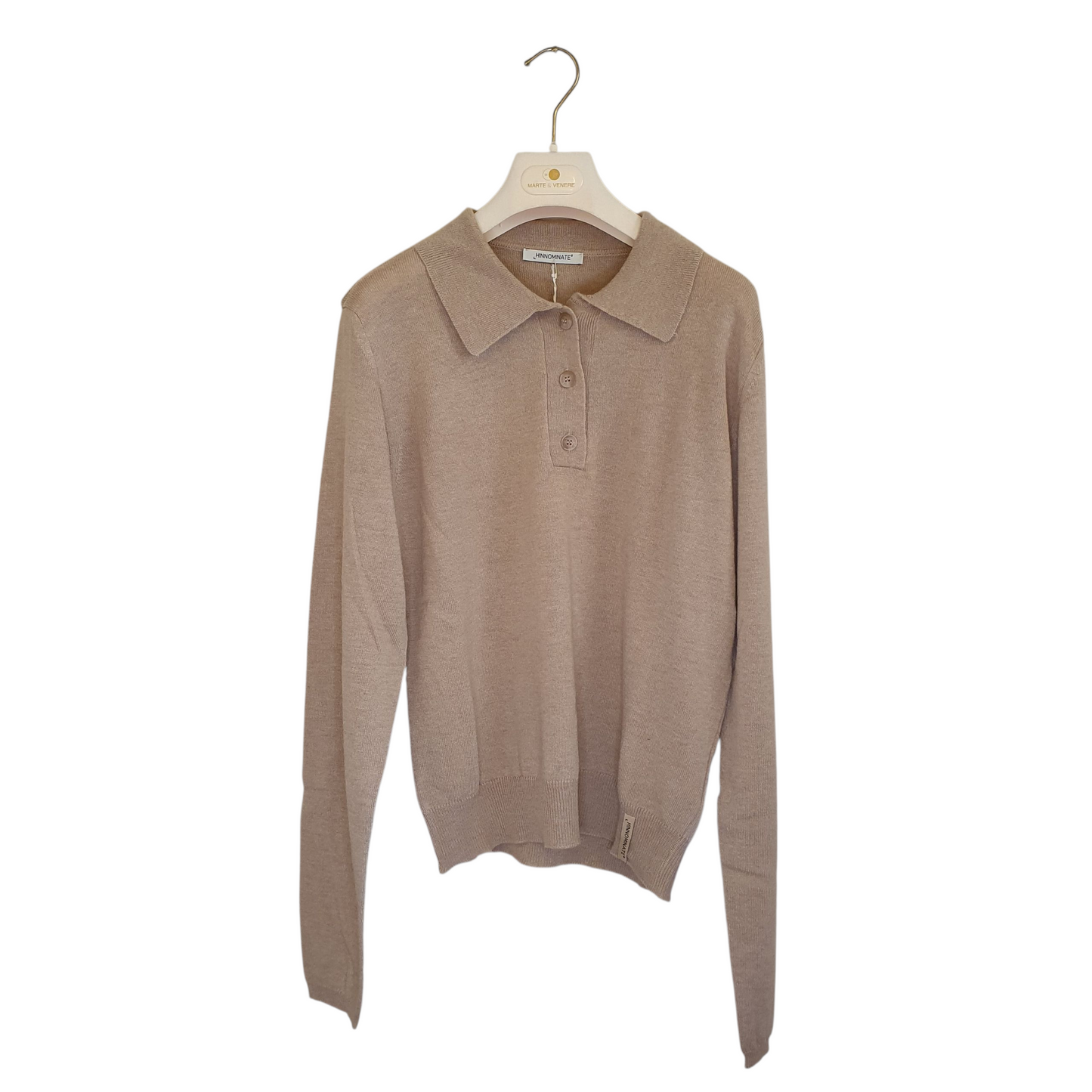 Polo in misto cashmere