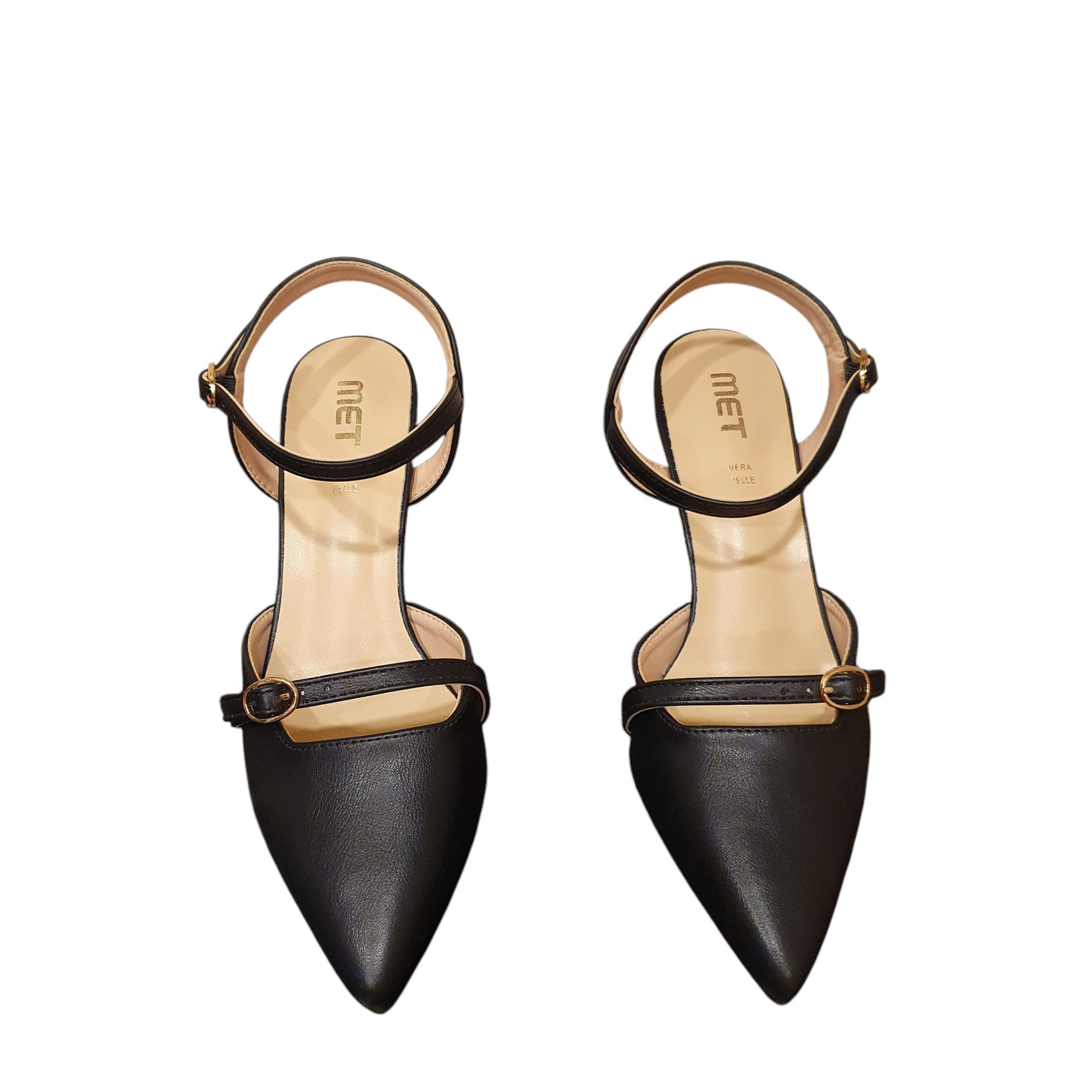 Slingback con laccetto met