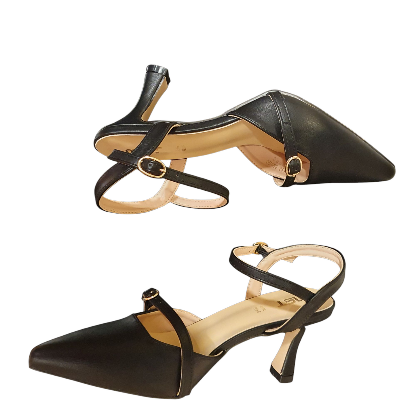 Slingback con laccetto met