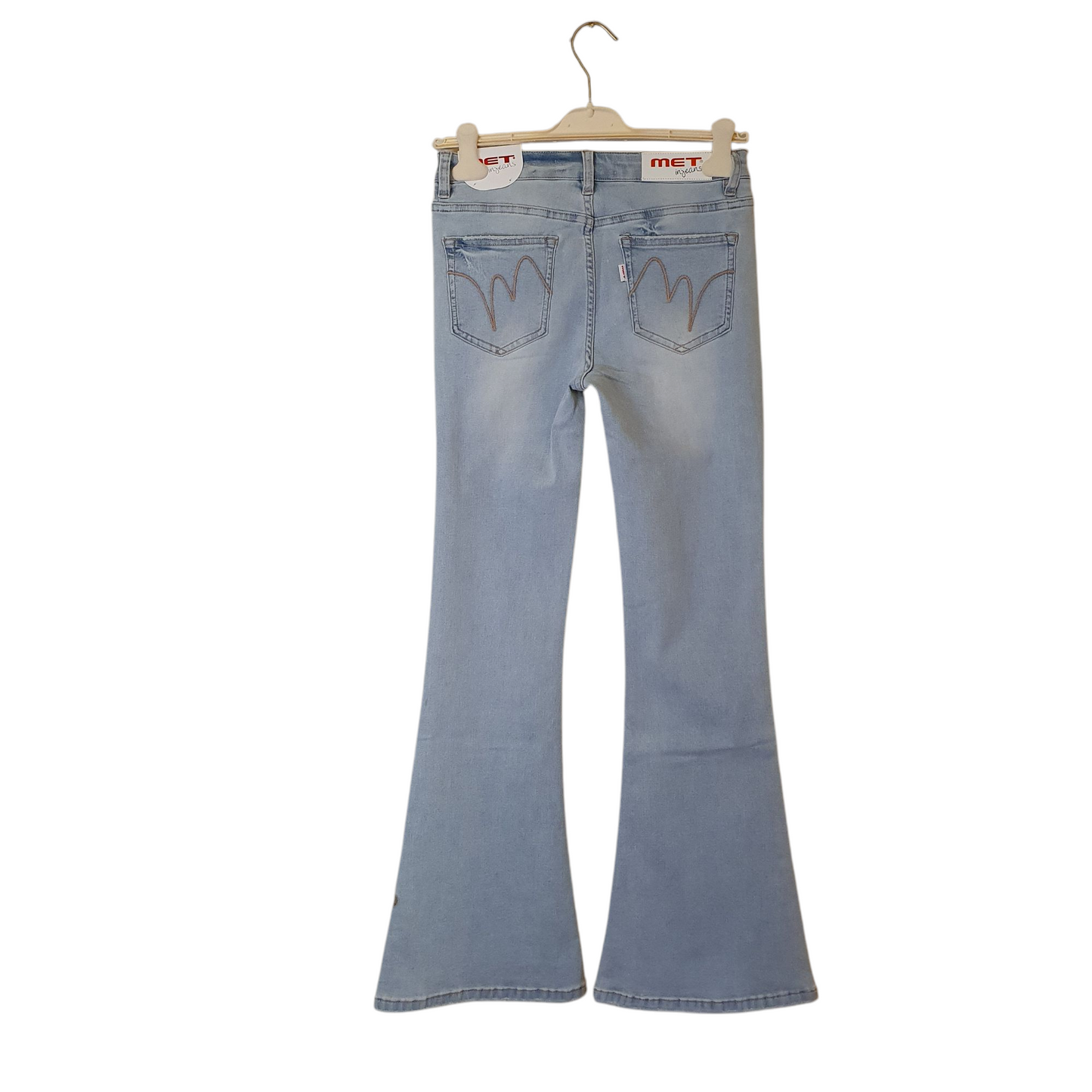 Jeans zampa met