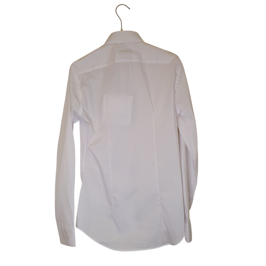 Camicia bianca con fiore