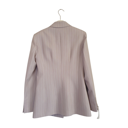 Blazer monopetto gessato