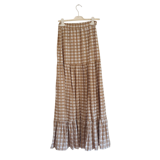 Gonna a balze in sangallo