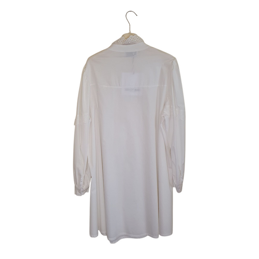 Abito-camicia bianco odi et amo