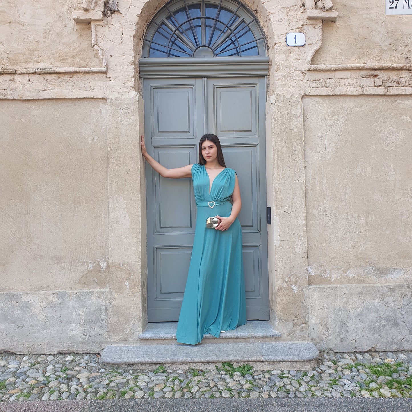 Abito verde acqua Giulia N