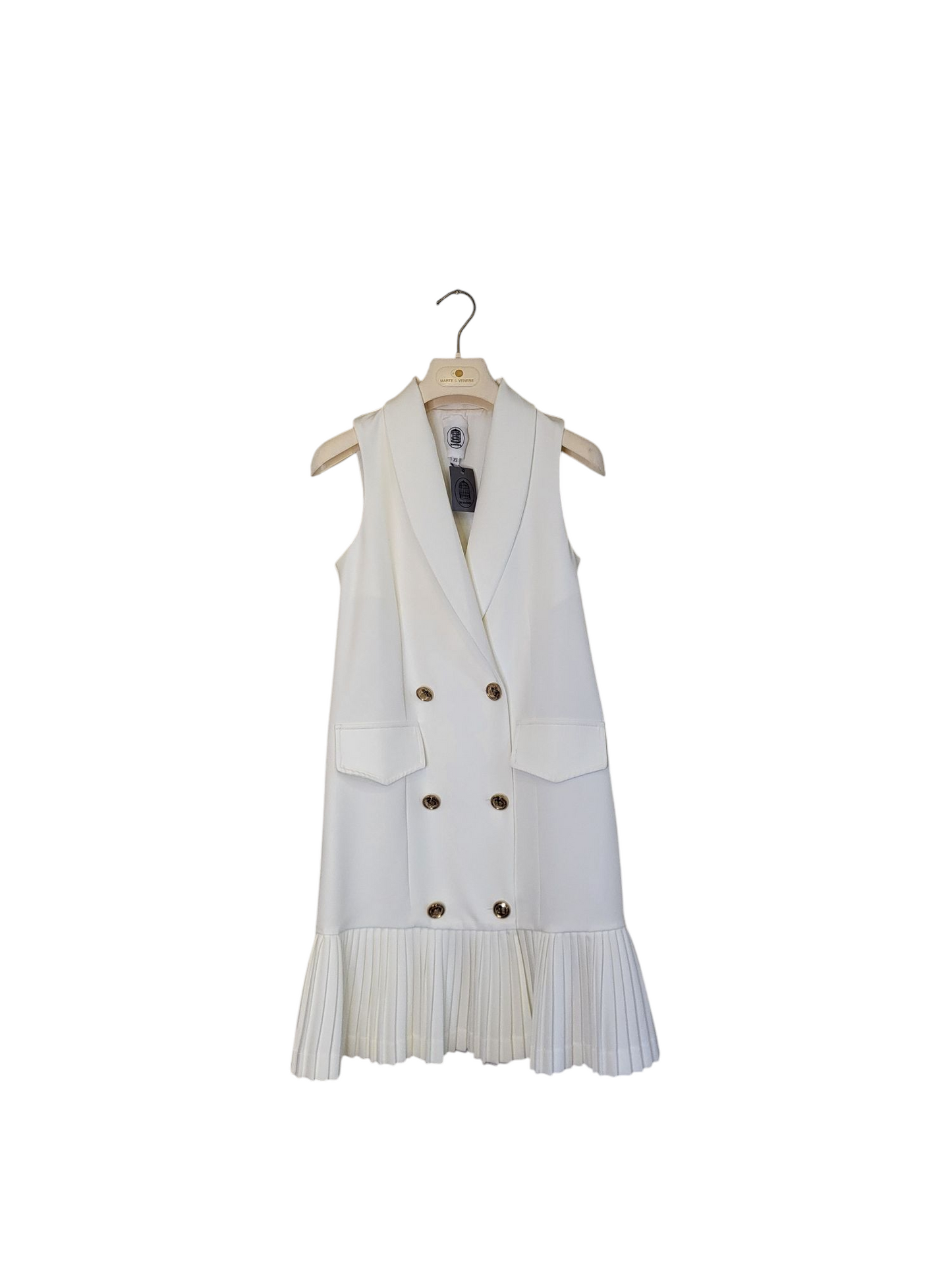 Abito-blazer bianco