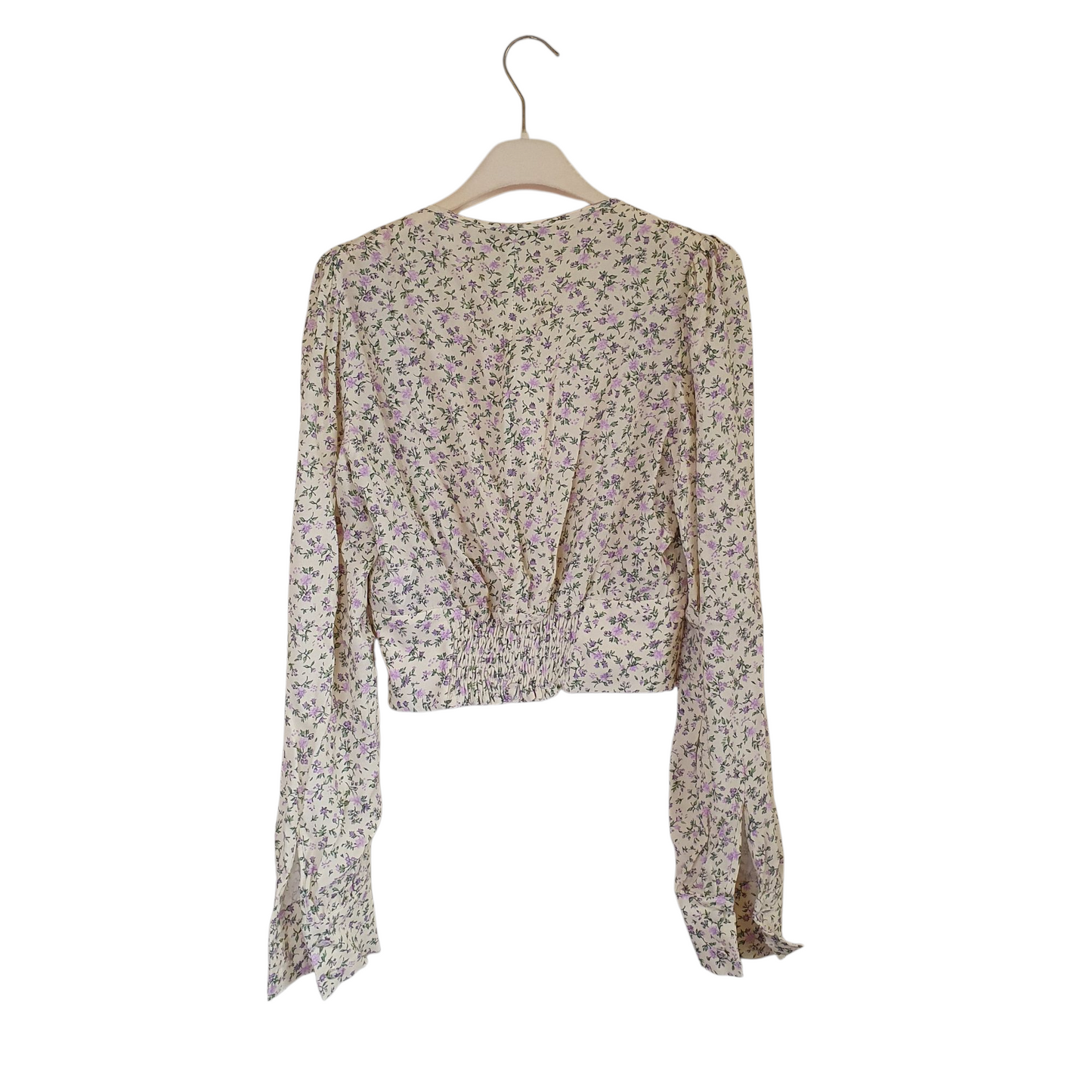 Top/coprispalle fiori mar