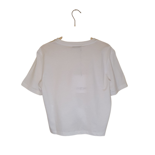 Tshirt nodo bianca odi et amo