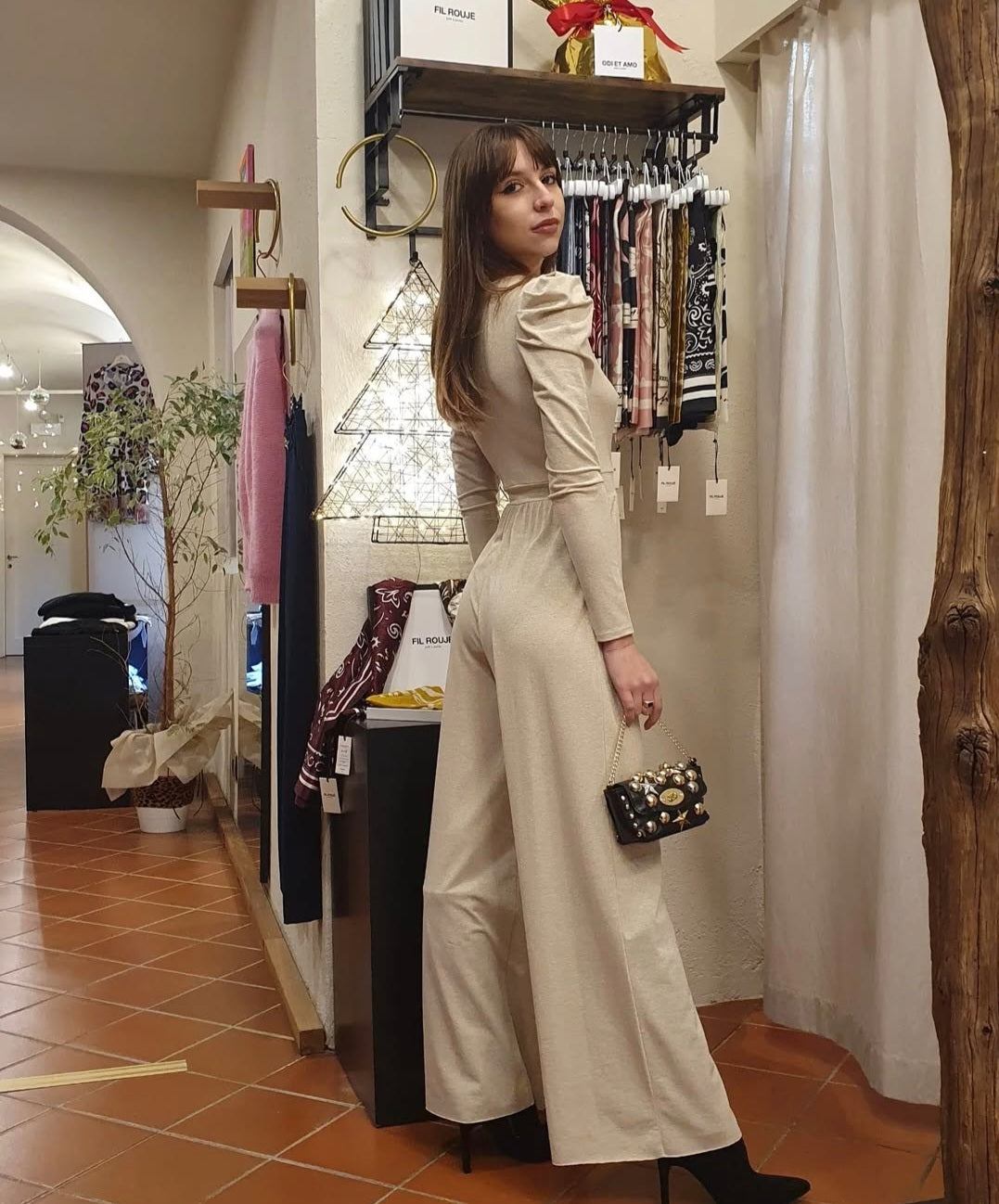 Tuta in lurex