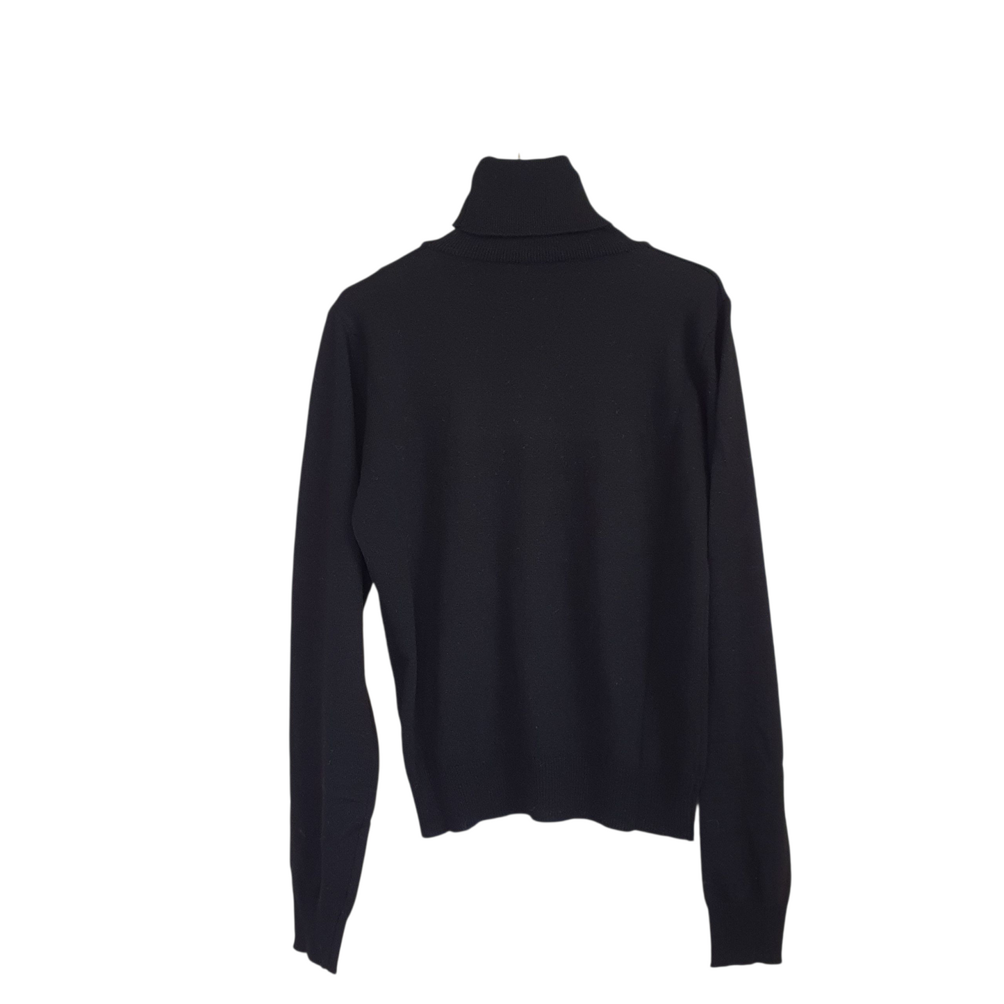 Maglia-dolcevita con intarsio