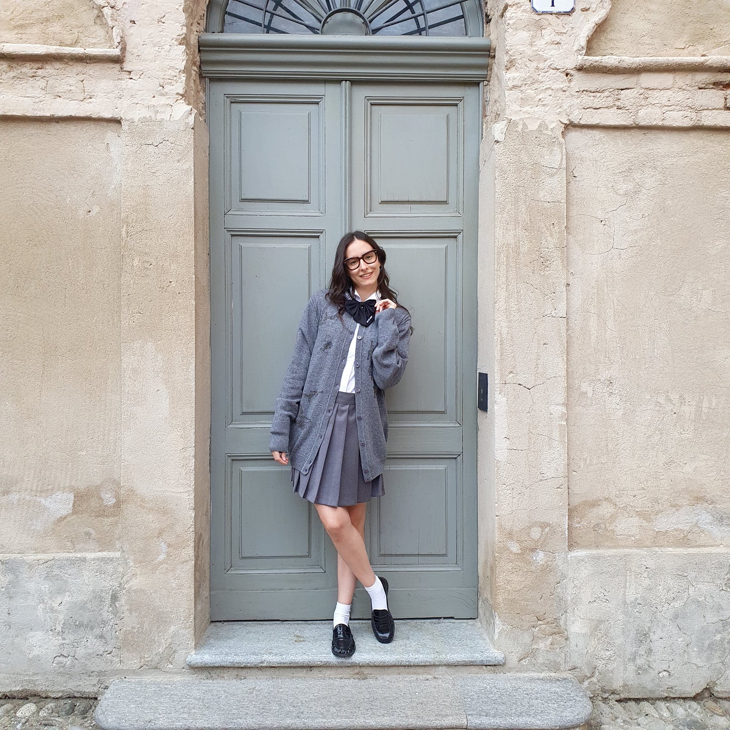 Cardigan misto cashmere