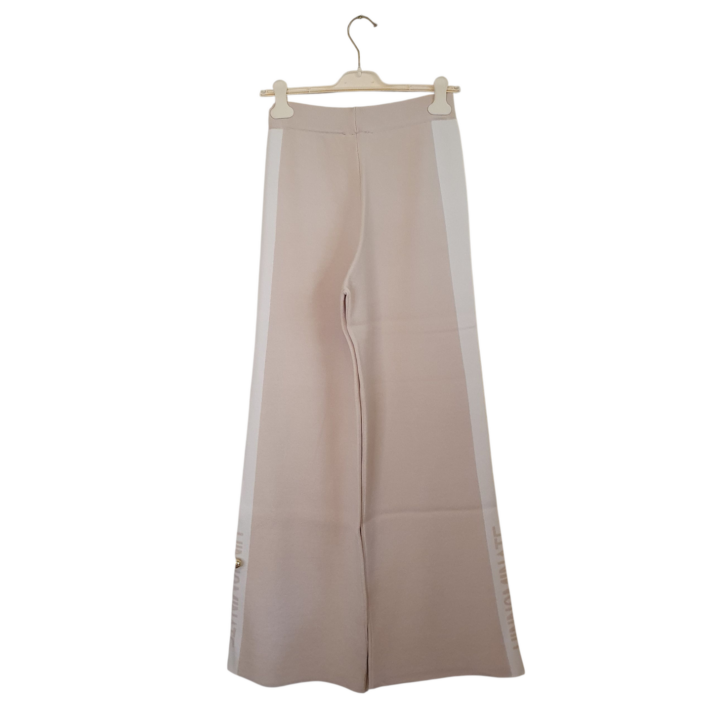 Pantalone in maglia con bande laterali