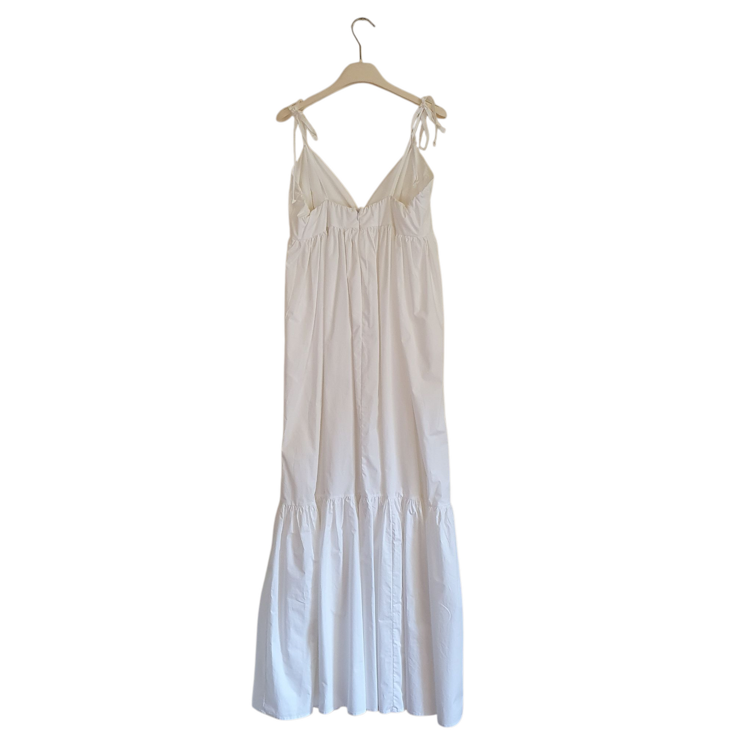 Maxi abito con scollo a v