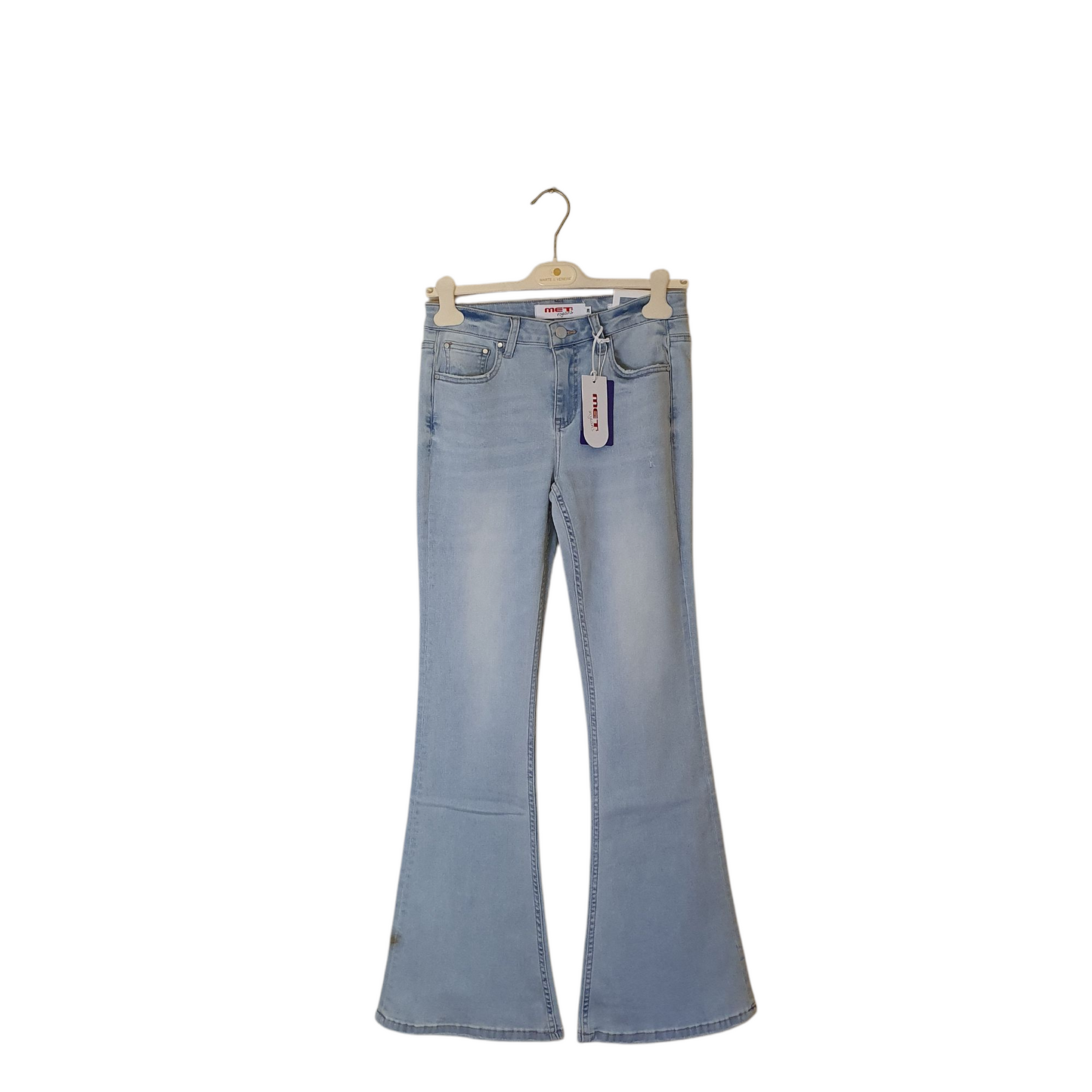 Jeans zampa met