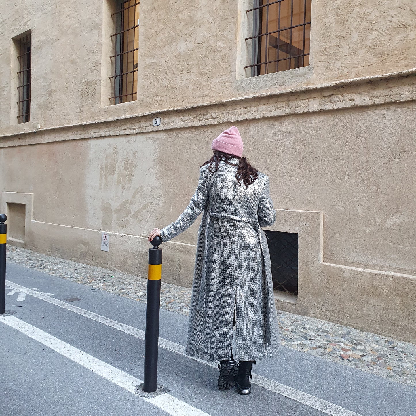 Cappotto paiettes