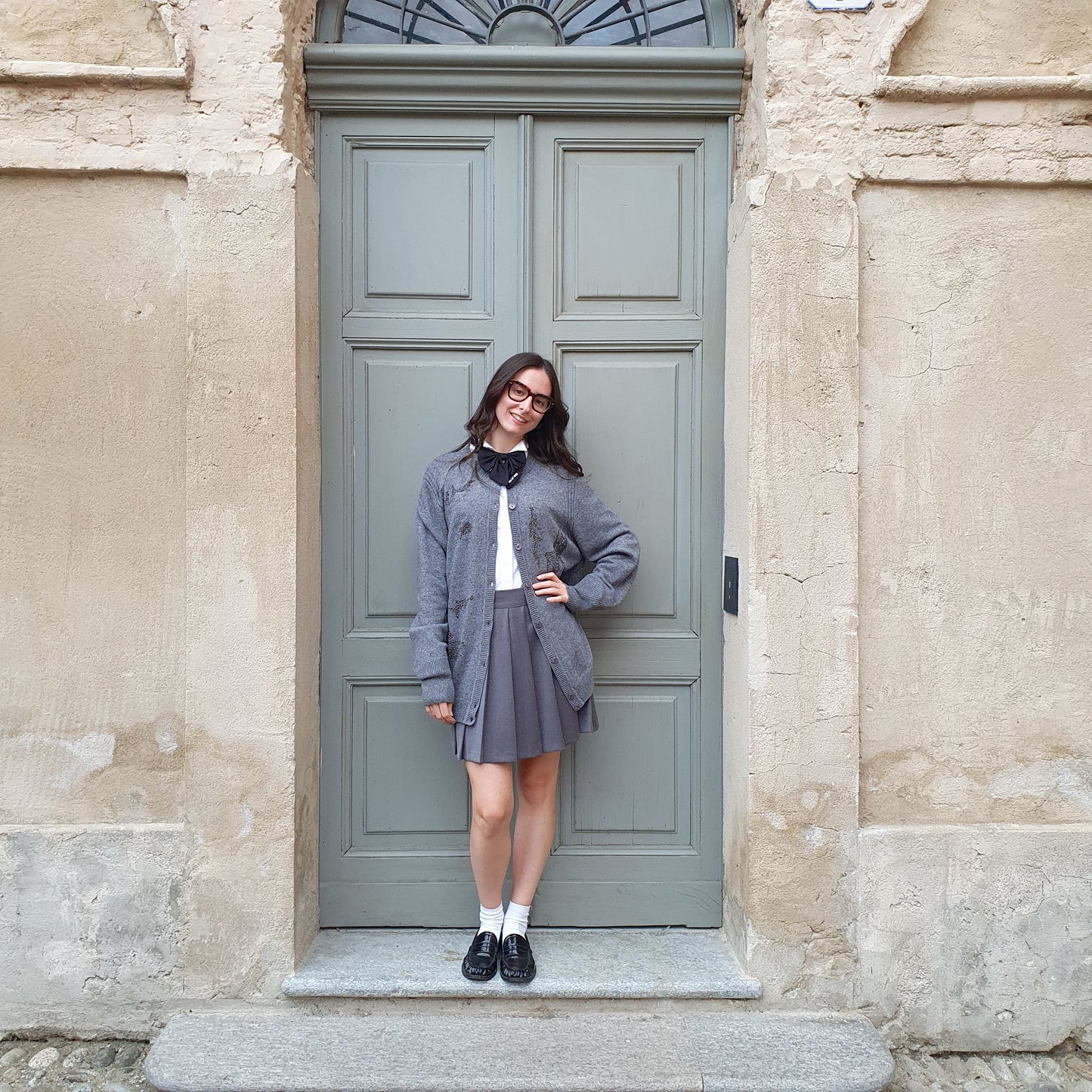 Cardigan misto cashmere