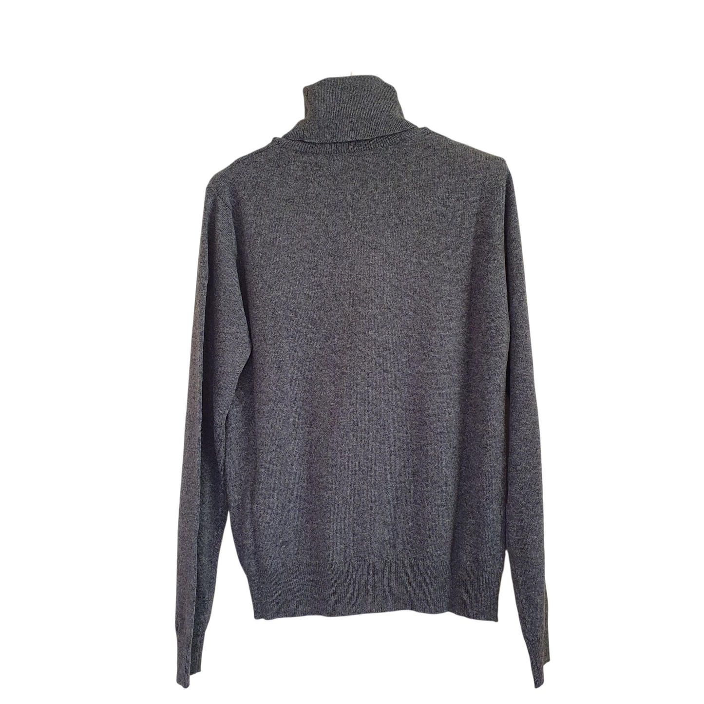 Maglia-dolcevita con intarsio