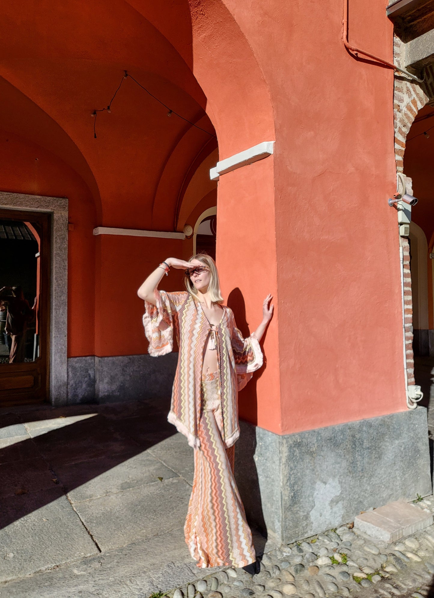 Pantalone multicolor Pho Firenze