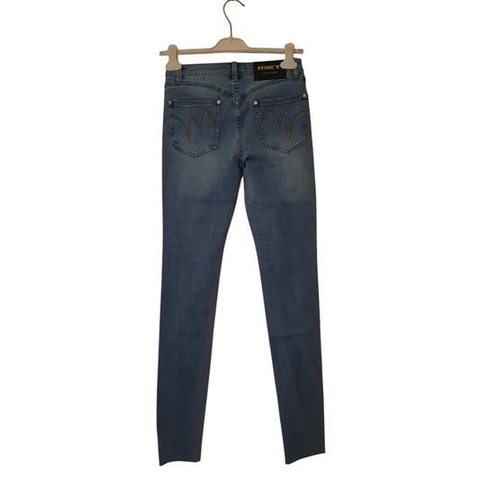 Jeans con strass