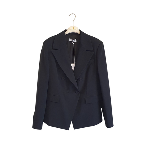 Blazer doppiopetto nero di Odi et Amo per un look elegante da donna a Fossano