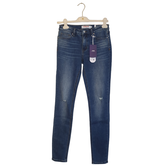 Jeans scuro super skinny della Met per donna, perfetti per un look elegante e casual a Fossano