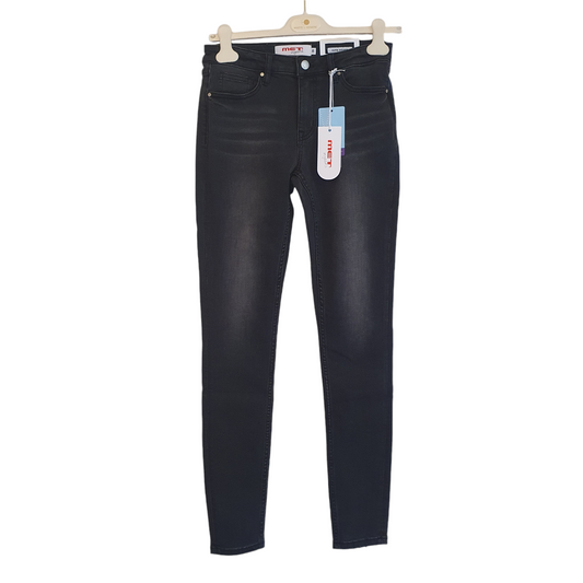 Jeans super skinny color grigio della Met, perfetti per un look casual e moderno a Fossano