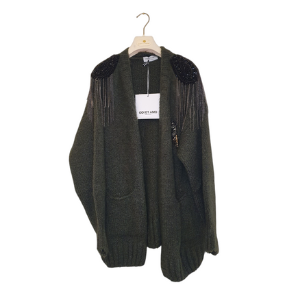 Cardigan strass