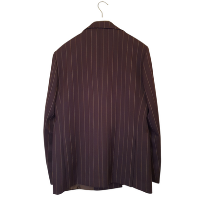 Blazer gessato moro
