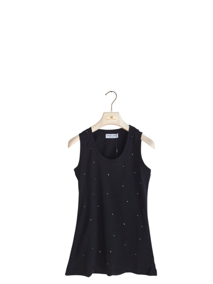 Canotta strass odi et amo