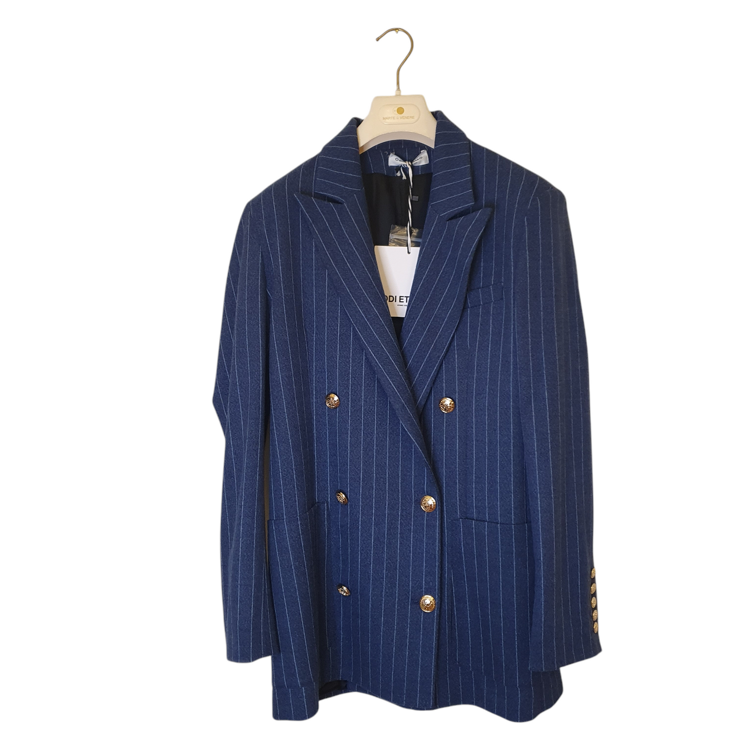 Blazer gessato doppiopetto