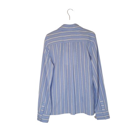 Camicia a righe con applicazione