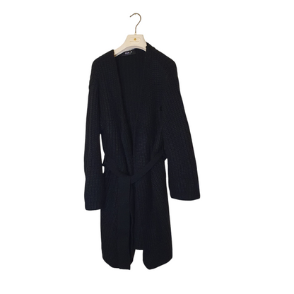 Cardigan con cintura