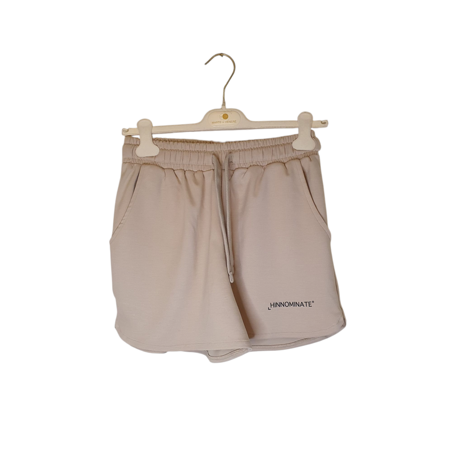 Shorts corto beige