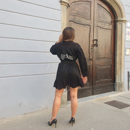 Abito-camicia manica lunga odi et amo