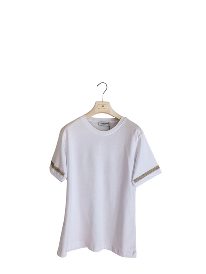 T shirt strass odi et amo
