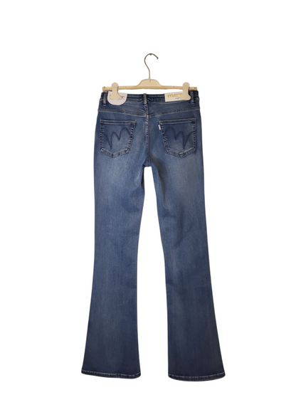 Jeans a zampa met
