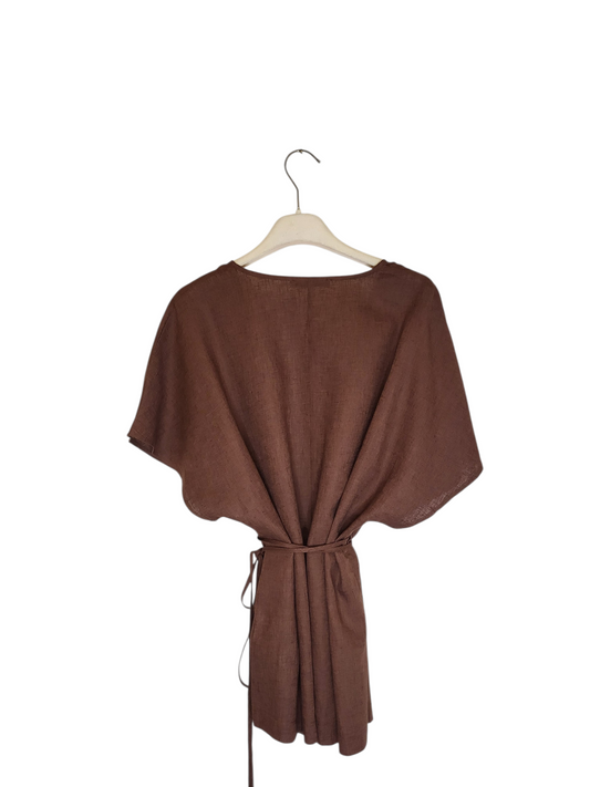 Camicia in lino hinnominate