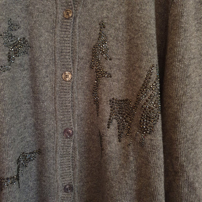 Cardigan misto cashmere