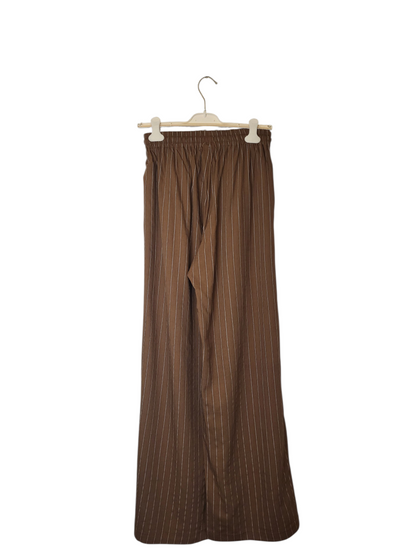 Pantaloni gessati lino hinnominate