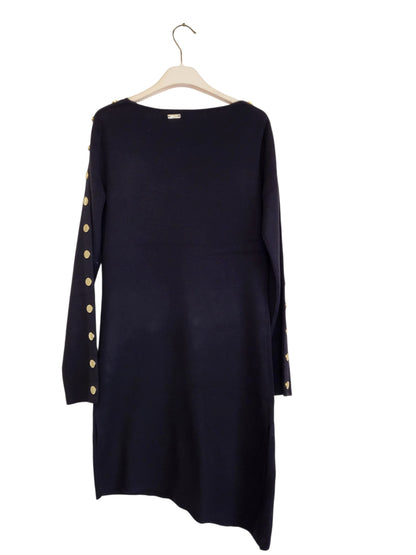 Abito maglia con bottoni