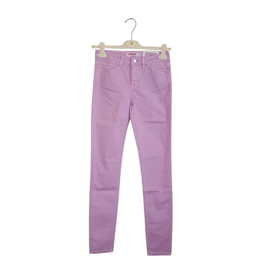Jeans skinny rosa met